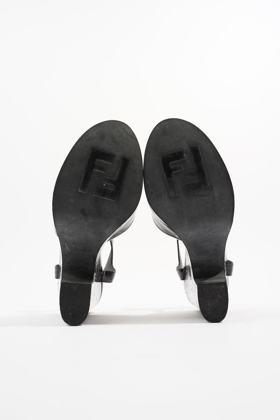 Wedge Sandal 140 Black Patent Leather EU 37 UK 4 Image 7