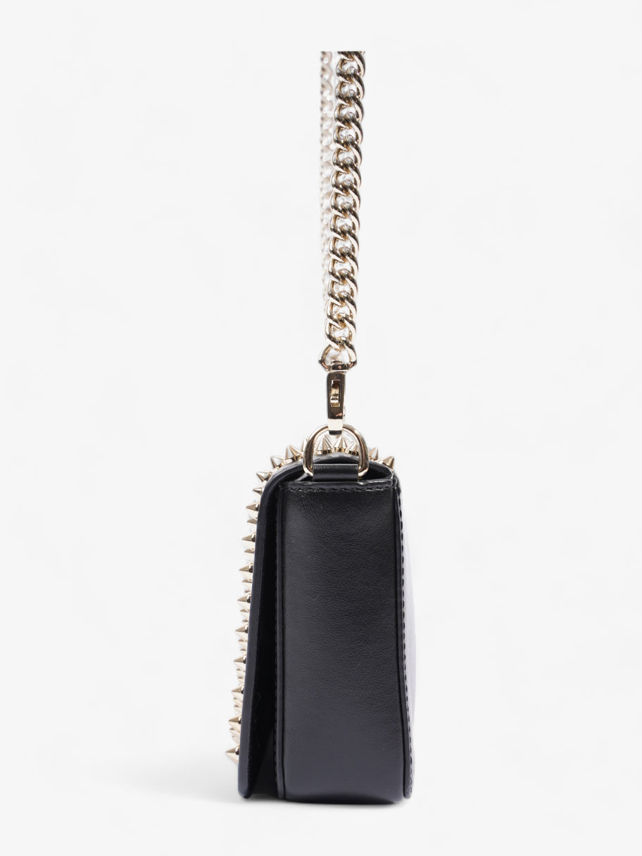 Zoom Pouch Spikes Black Leather Image 3