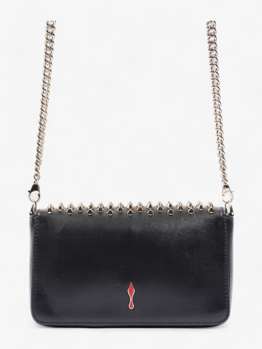 Zoom Pouch Spikes Black Leather Image 4