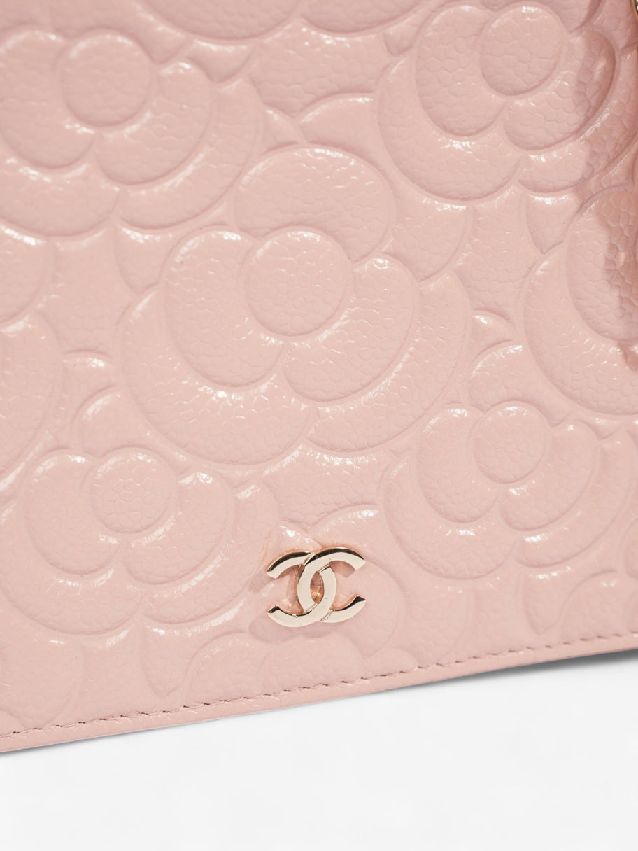 Camellia Wallet On Chain Pink Leather Image 3