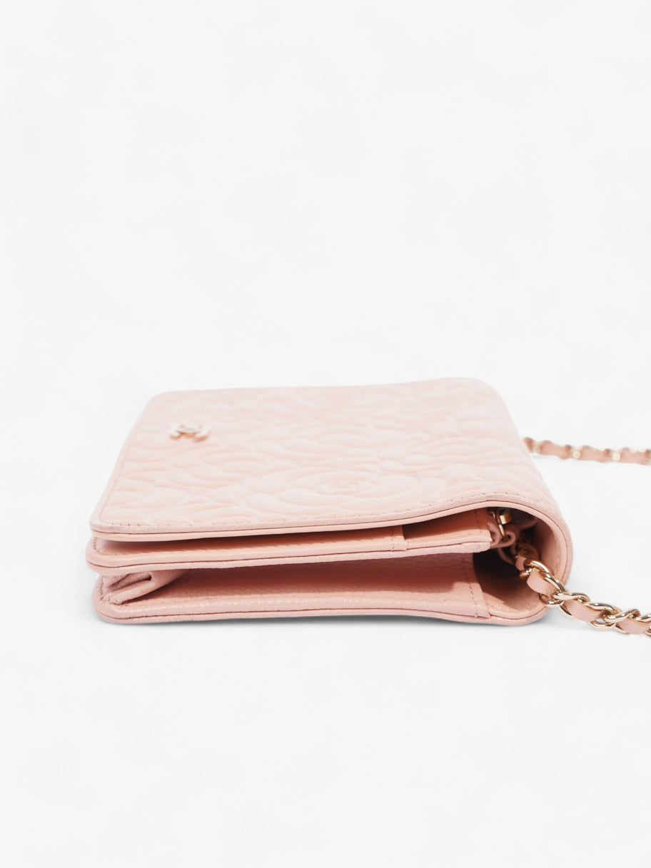 Camellia Wallet On Chain Pink Leather Image 4