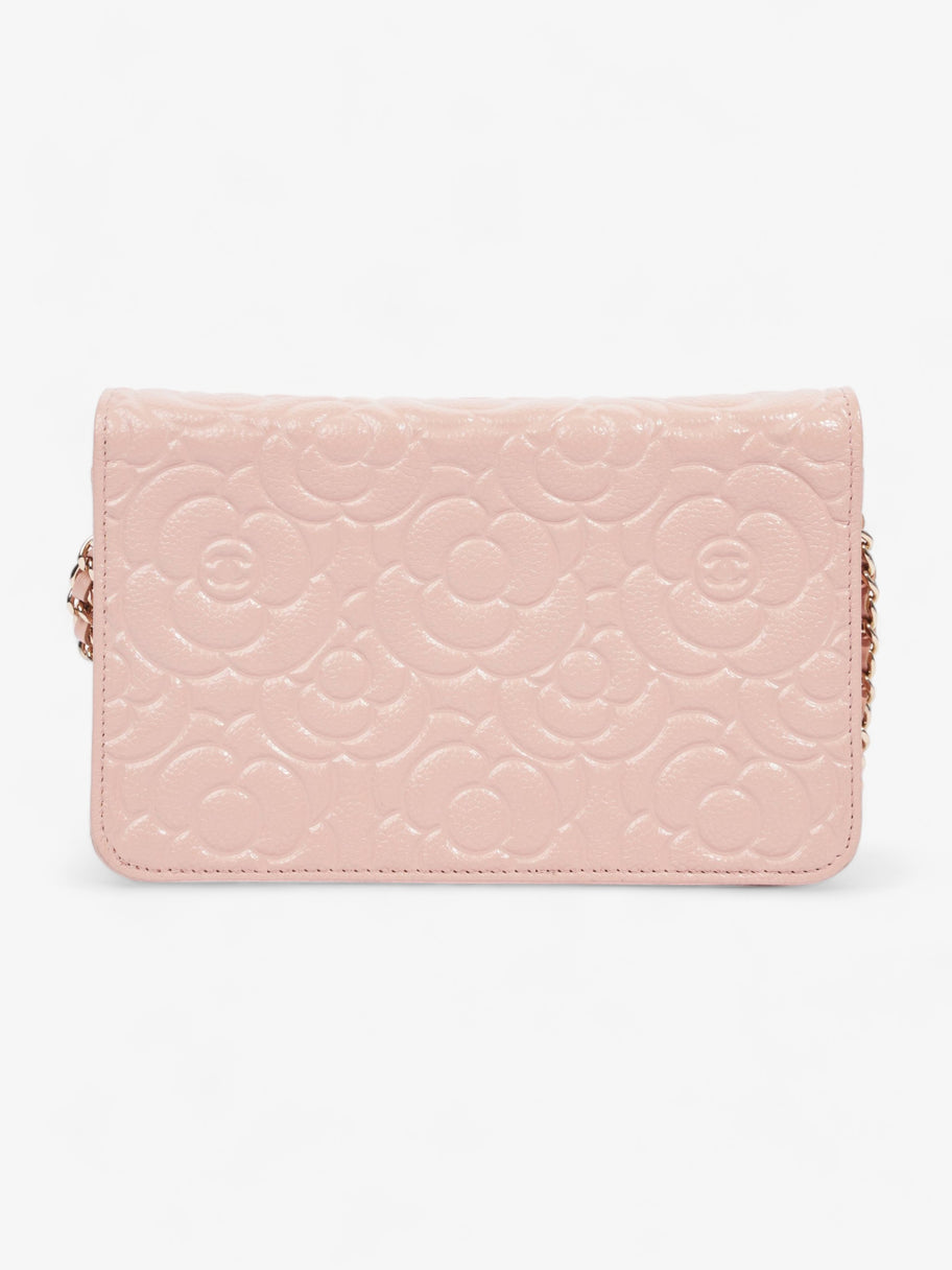 Camellia Wallet On Chain Pink Leather Image 5
