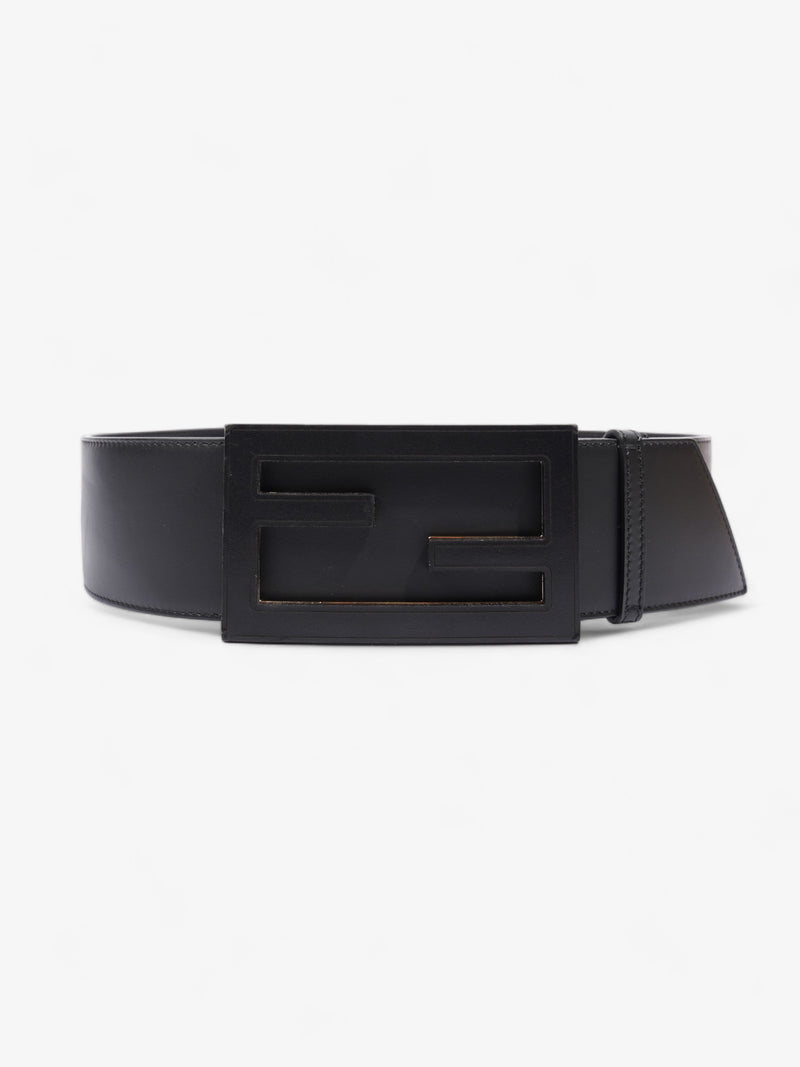  FF Belt Black Leather 75cm 30