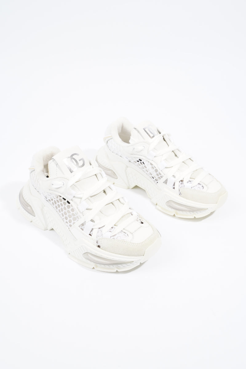  Airmaster Sneakers White Leather EU 37.5 UK 4.5