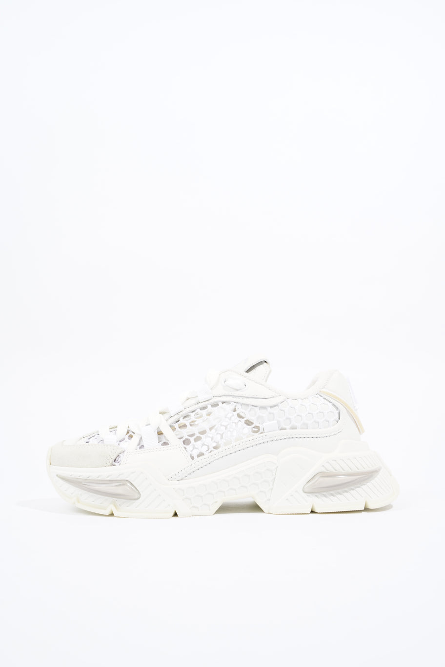Airmaster Sneakers White Leather EU 37.5 UK 4.5 Image 5