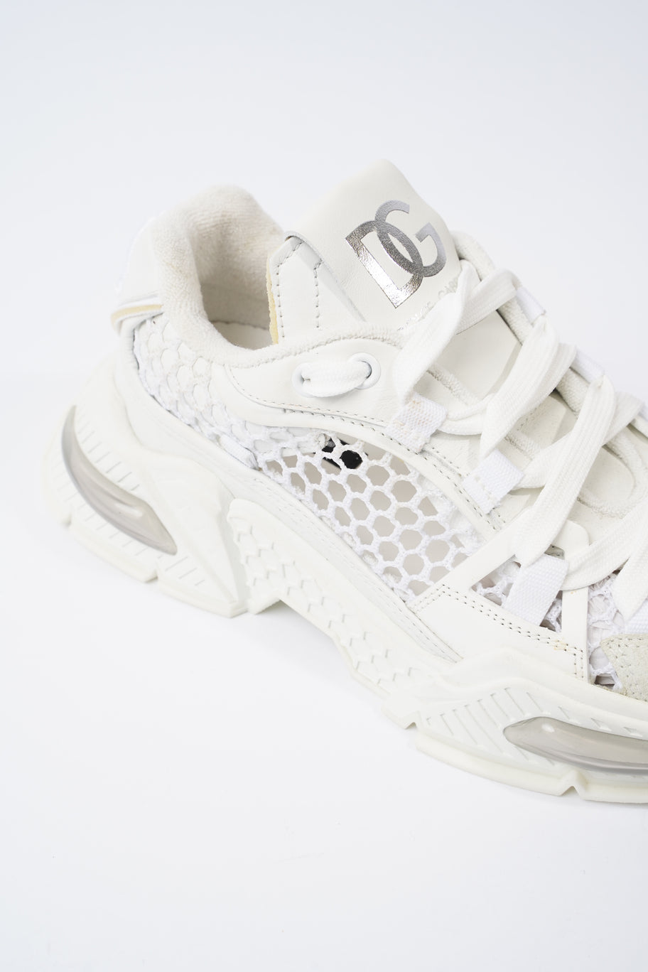 Airmaster Sneakers White Leather EU 37.5 UK 4.5 Image 9