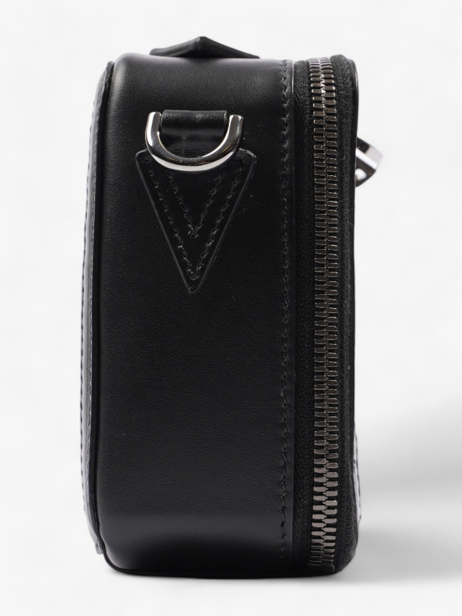 Messenger Bag Black Leather Image 5