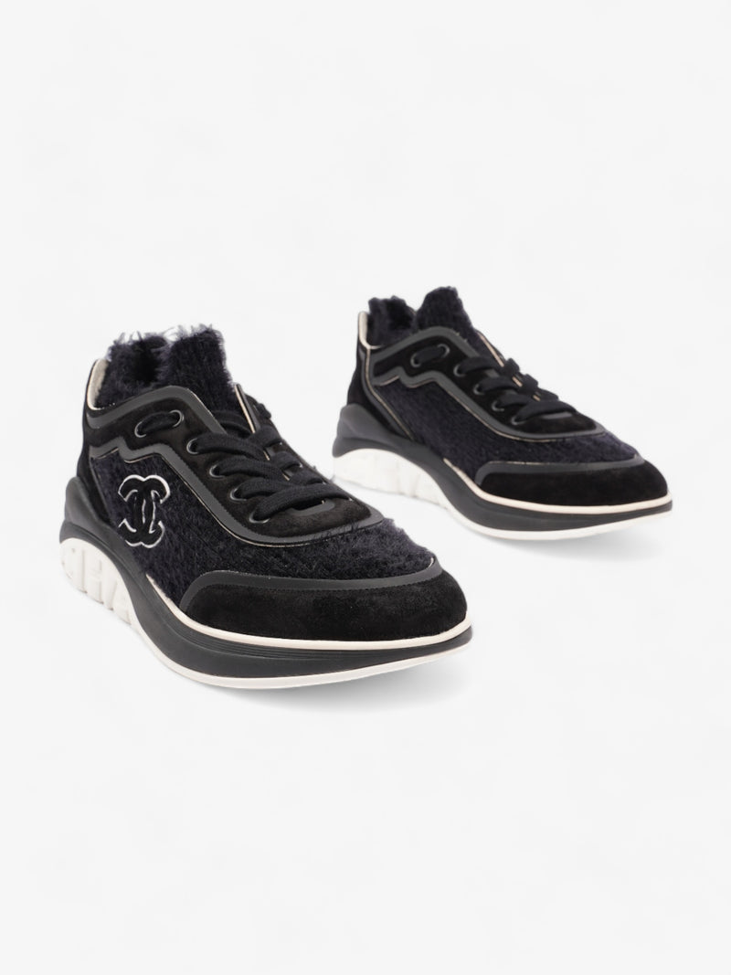  CC Sneakers Black / White Fabric EU 37 UK 4