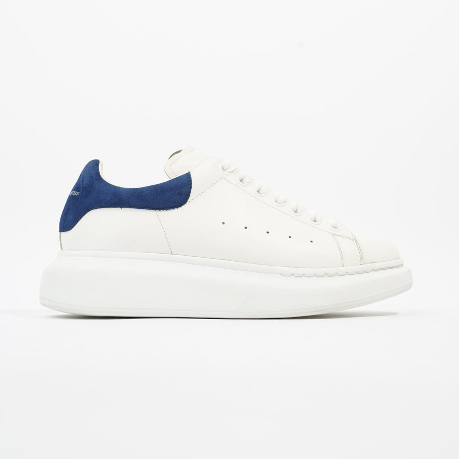 Oversized Sneaker White / Blue Tab Leather EU 40 UK 7 Image 1