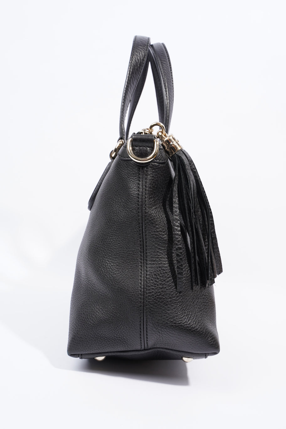 Soho 2Way Bag Black Leather Image 6