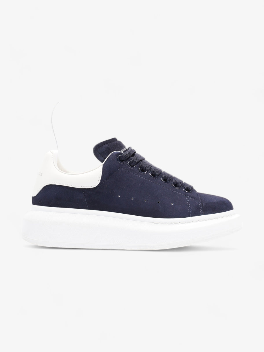 Oversized Sneakers Navy / White Tab Suede EU 37 UK 4 Image 1