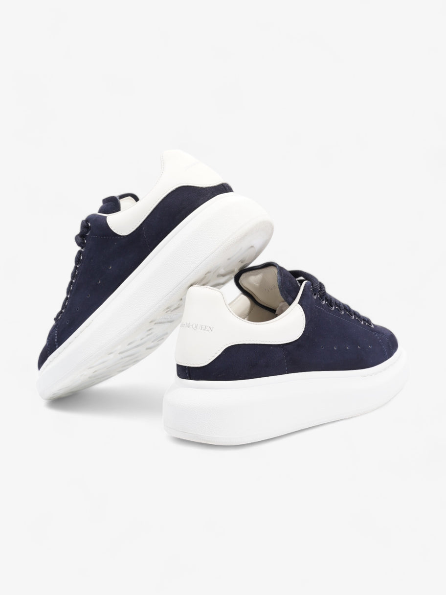 Oversized Sneakers Navy / White Tab Suede EU 37 UK 4 Image 9