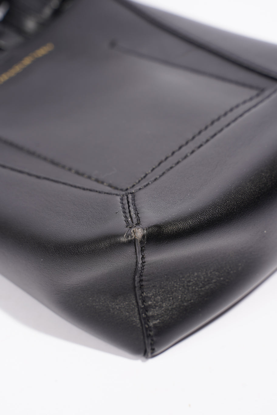 Small Hobo Black Leather Image 12