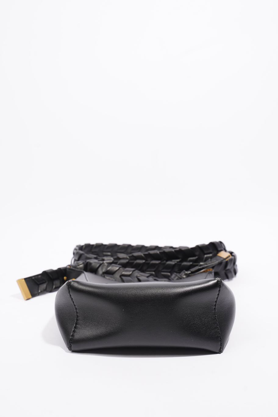 Small Hobo Black Leather Image 6