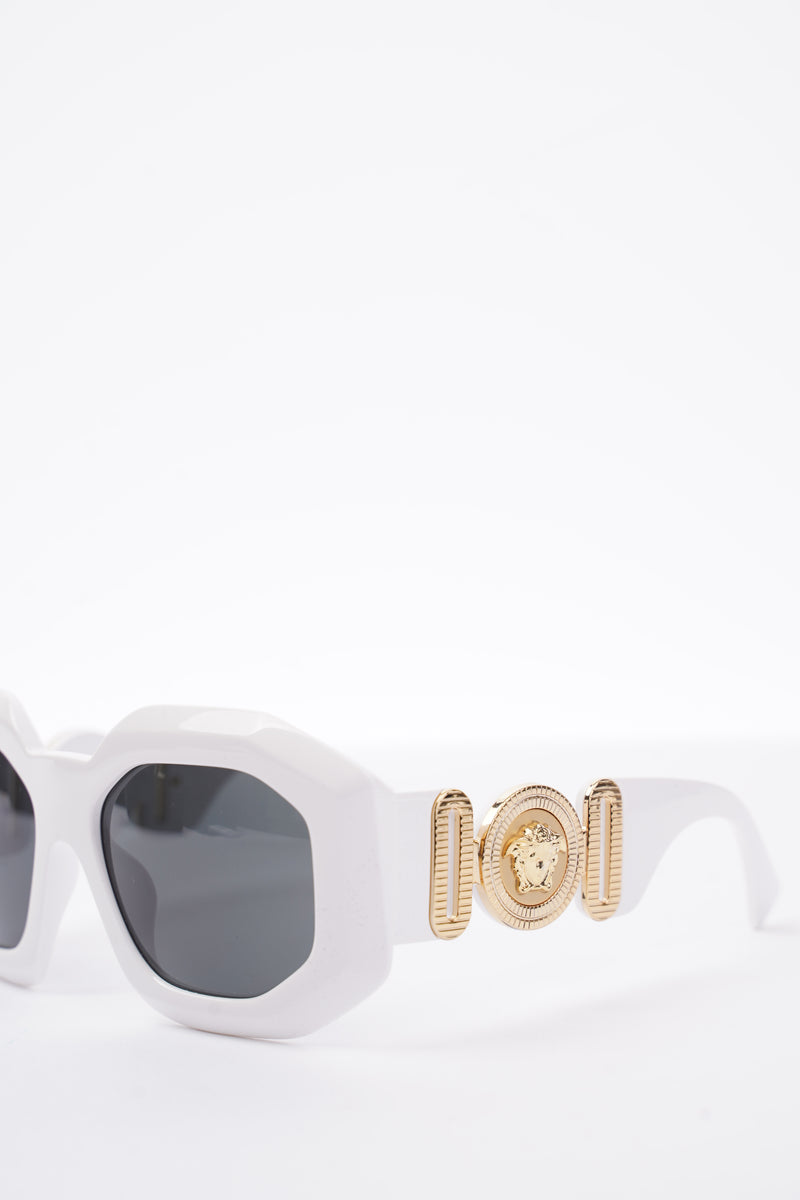 Medusa Sunglasses In White Versace Mytheresa, 56% OFF