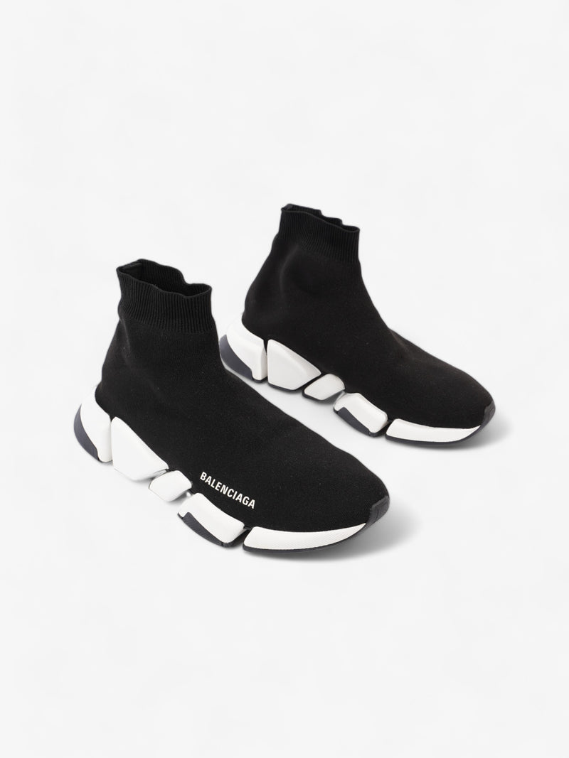  Speed Lace-Up Sneakers Black Knit EU 40 UK 6