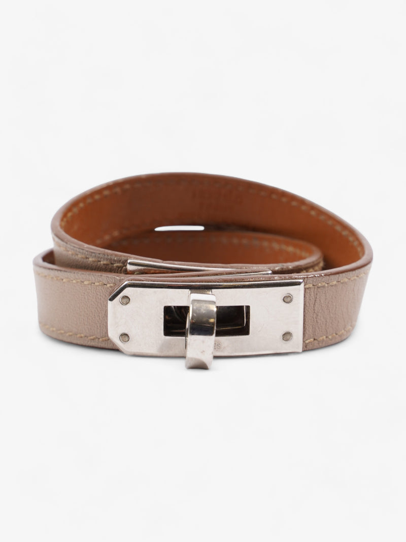  Mini Kelly Double Tour Bracelet …toupe Calfskin Leather T1 (XS)