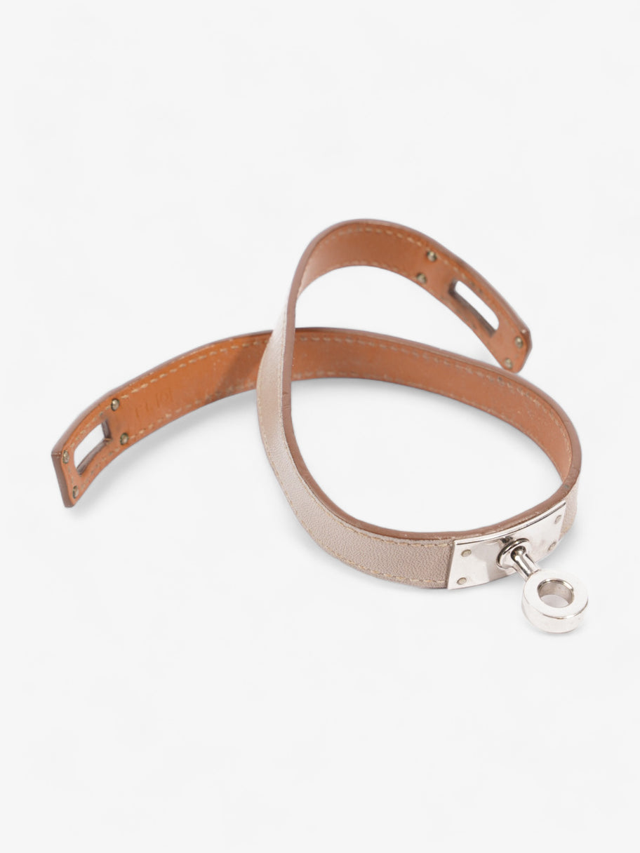 Mini Kelly Double Tour Bracelet …toupe Calfskin Leather T1 (XS) Image 3