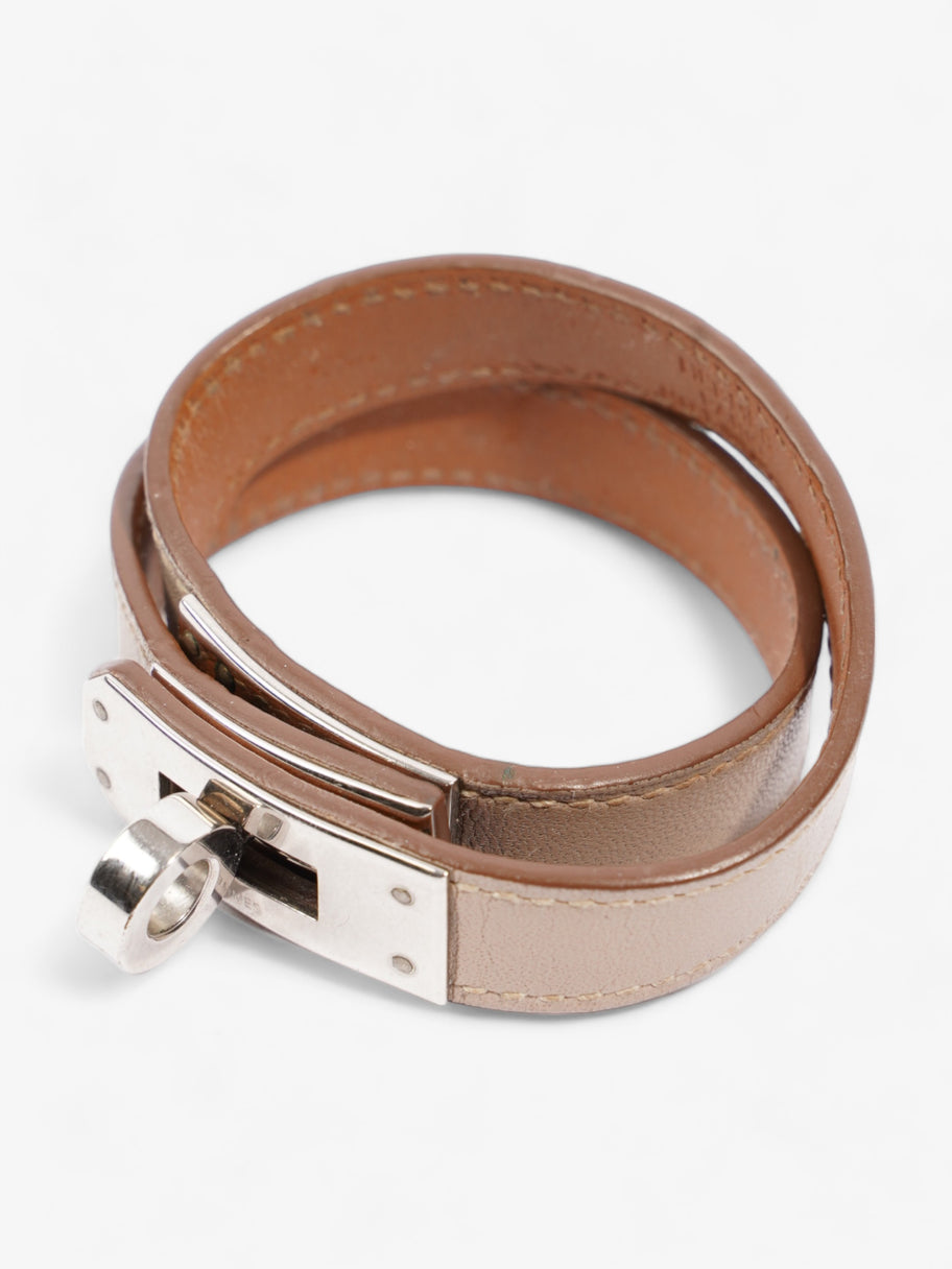 Mini Kelly Double Tour Bracelet …toupe Calfskin Leather T1 (XS) Image 5