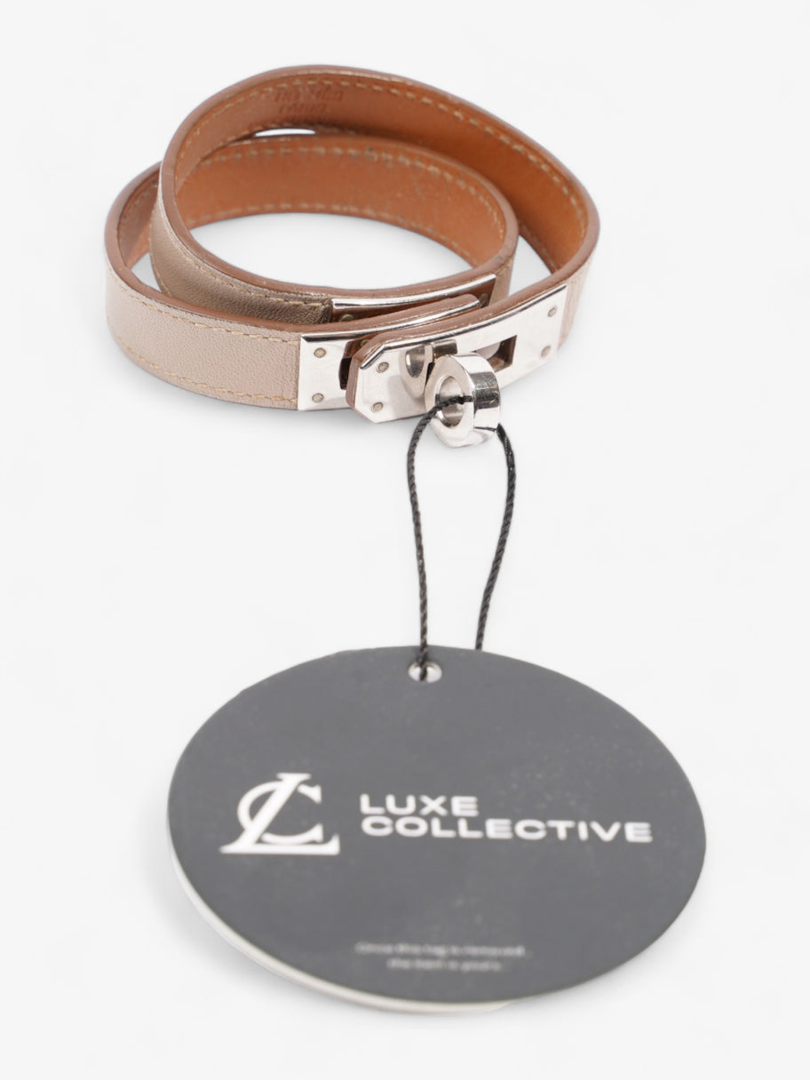 Mini Kelly Double Tour Bracelet …toupe Calfskin Leather T1 (XS) Image 6