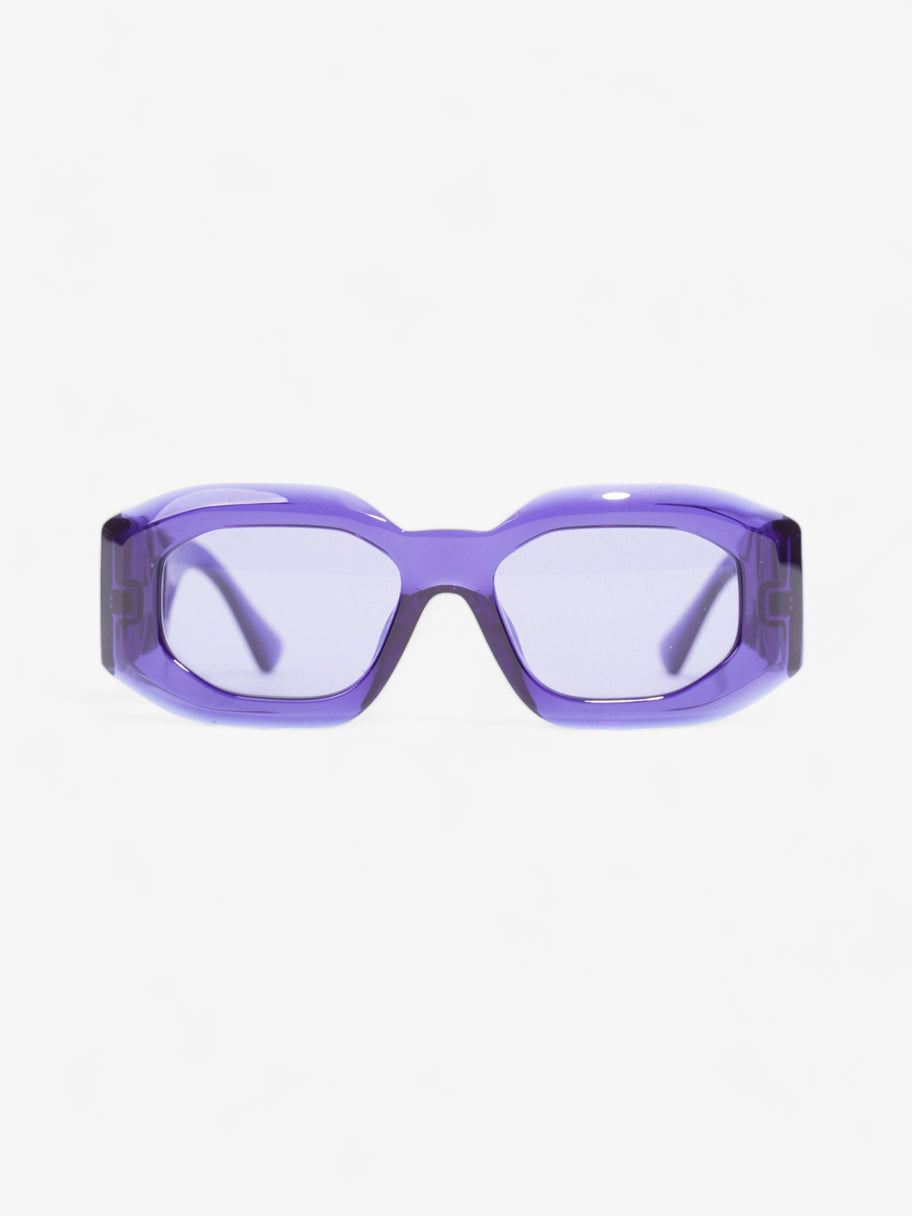 Medusa Biggie Squared Sunglasses Purple Acetate 53mm 18mm Image 1