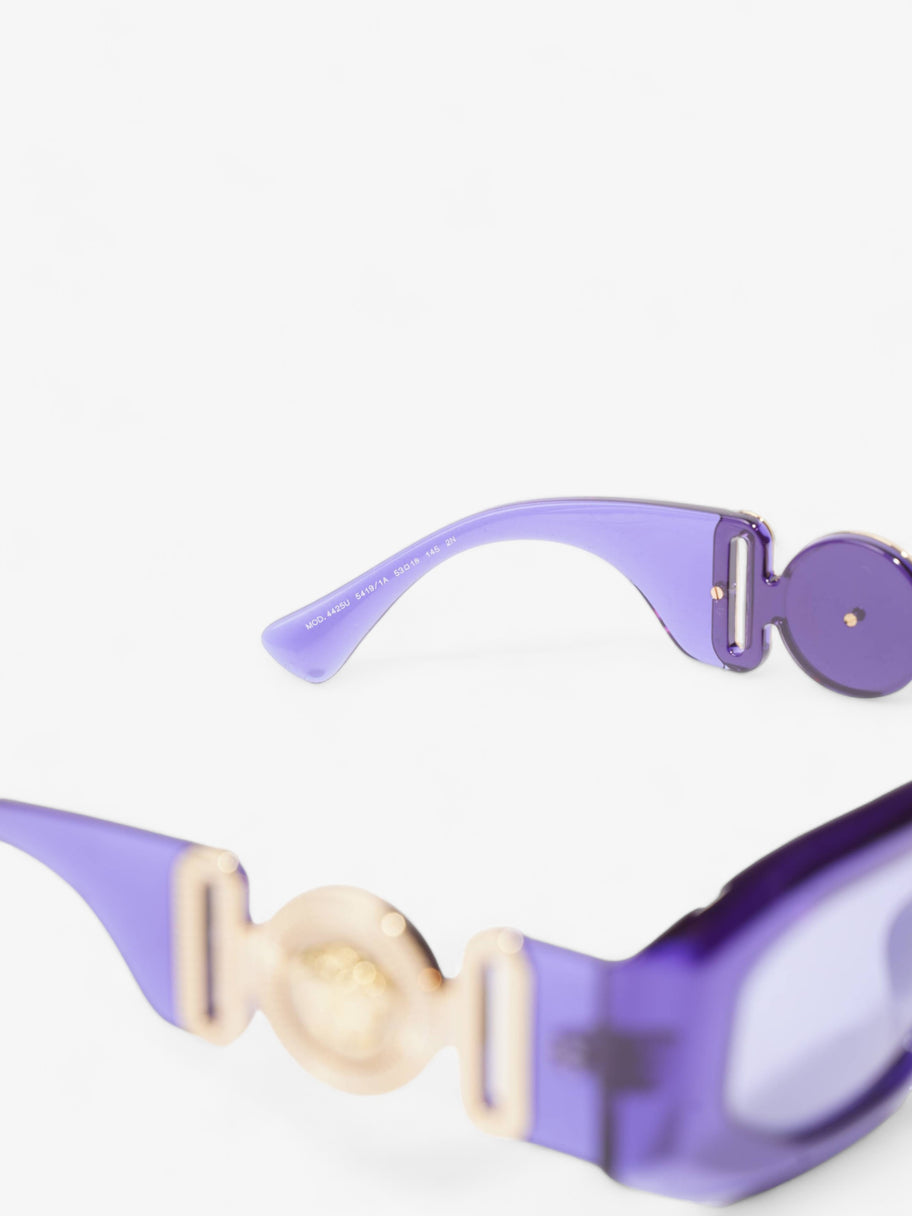 Medusa Biggie Squared Sunglasses Purple Acetate 53mm 18mm Image 8