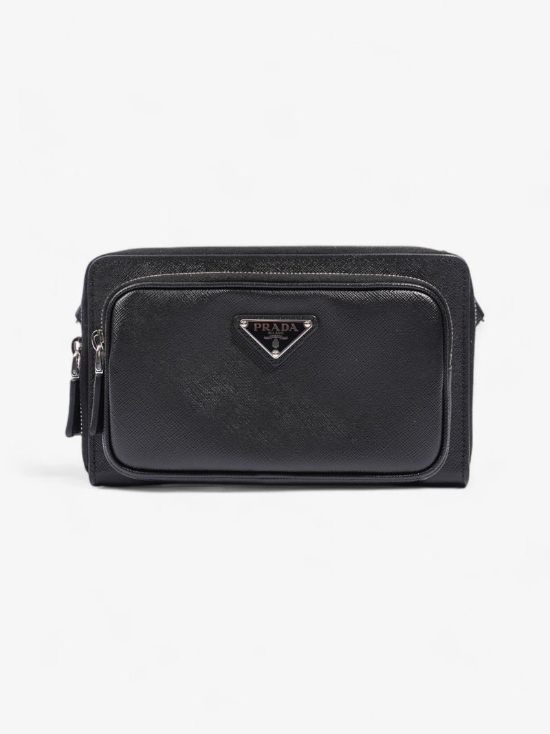  Belt Bag Black Saffiano Leather