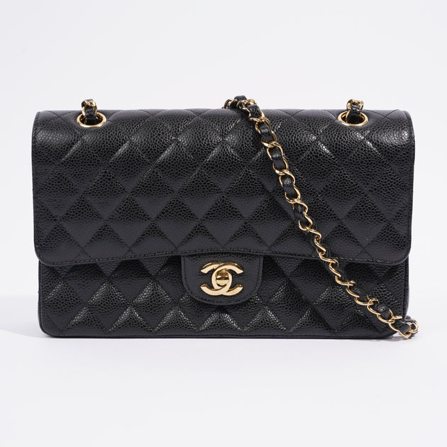 Chanel double 2025 flap medium