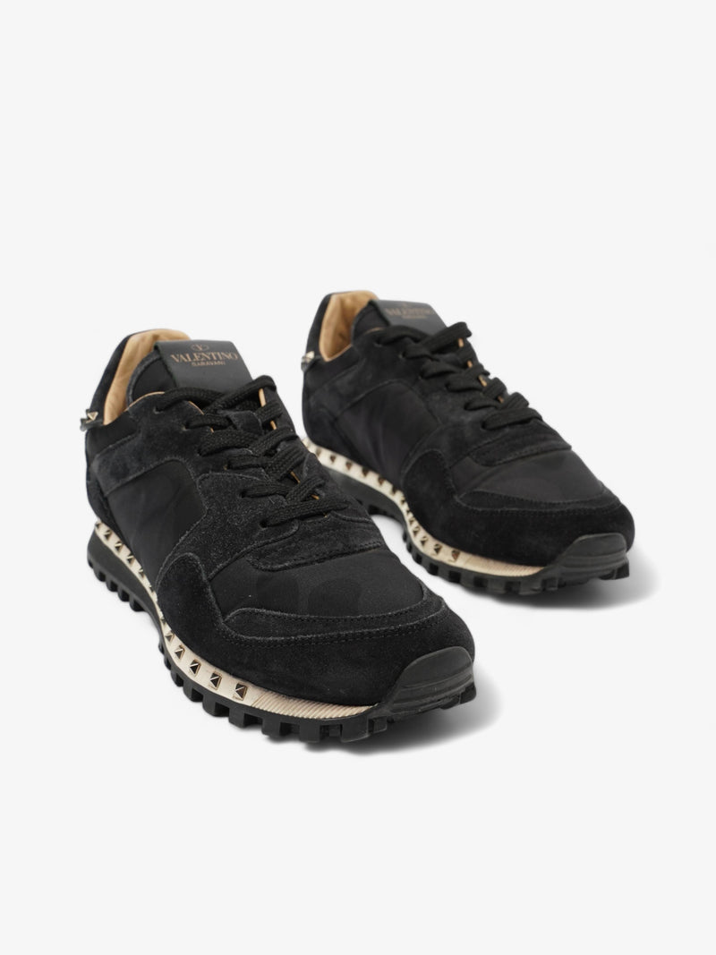  Rockstud Sneaker Black Camo Fabric EU 39 UK 6