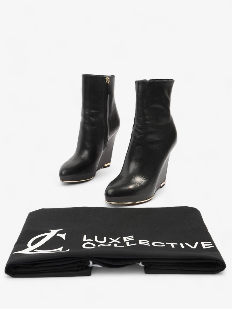 Ankle Boot 100 Black Leather EU 36 UK 3 Image 7