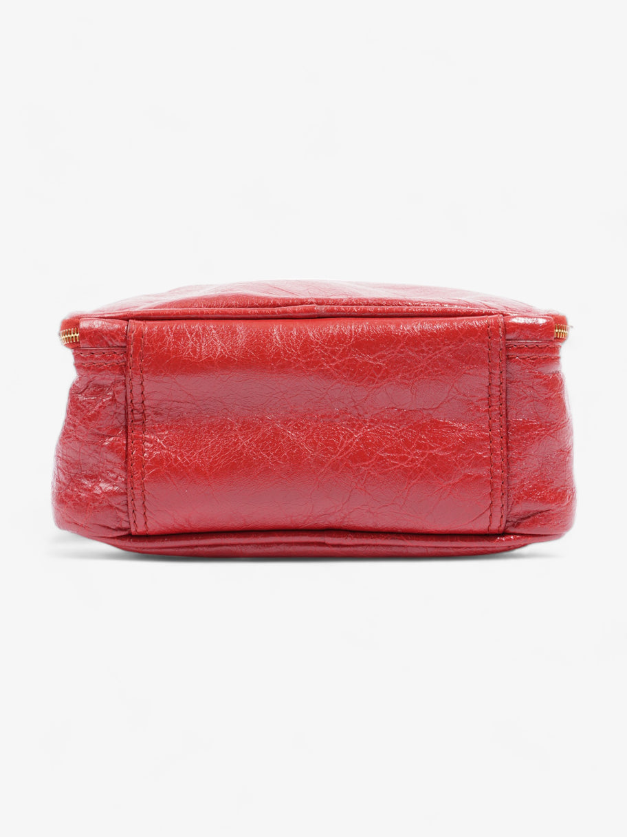 Blanket Square Bag Red Leather Small Image 6