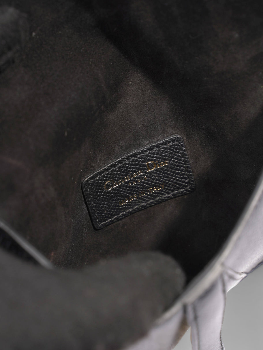 Saddle Belt Wallet Black Leather Image 9
