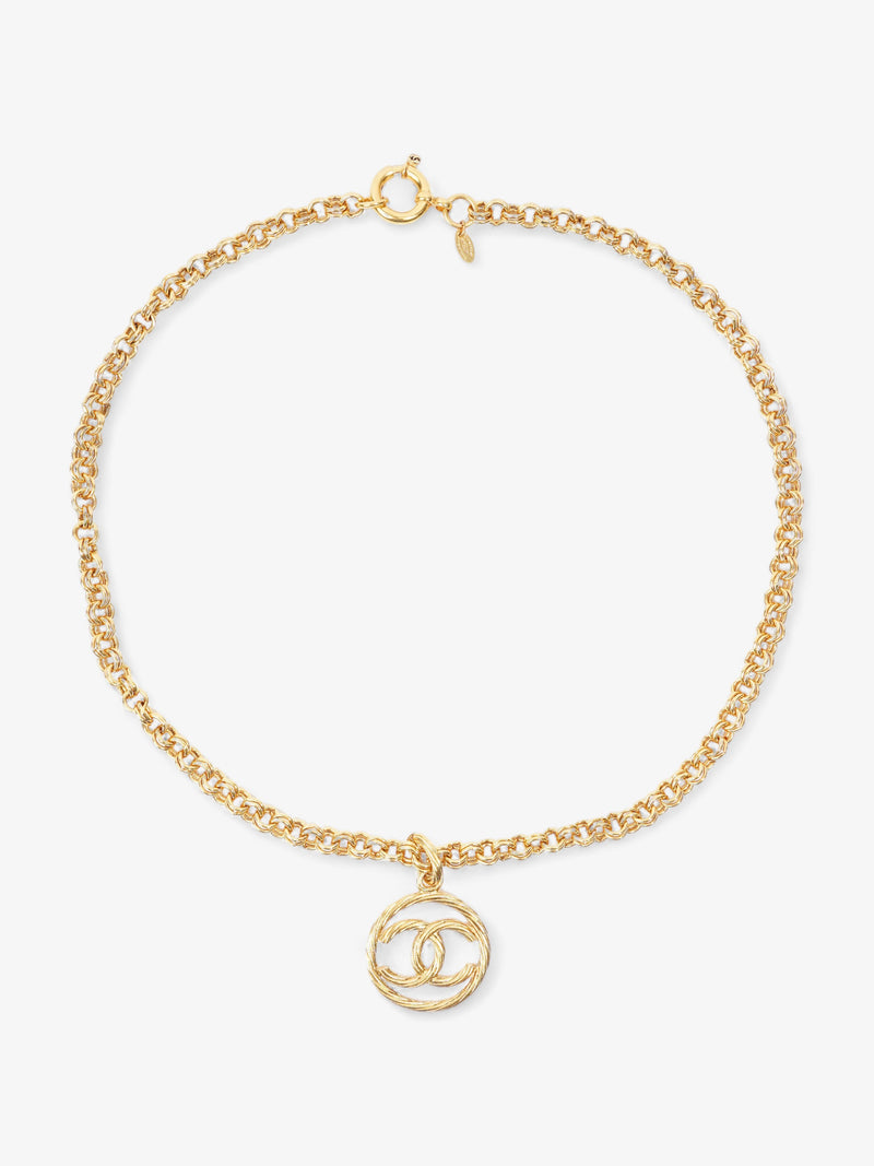   Circle Coco Necklace Gold Gold Plated 76.5cm