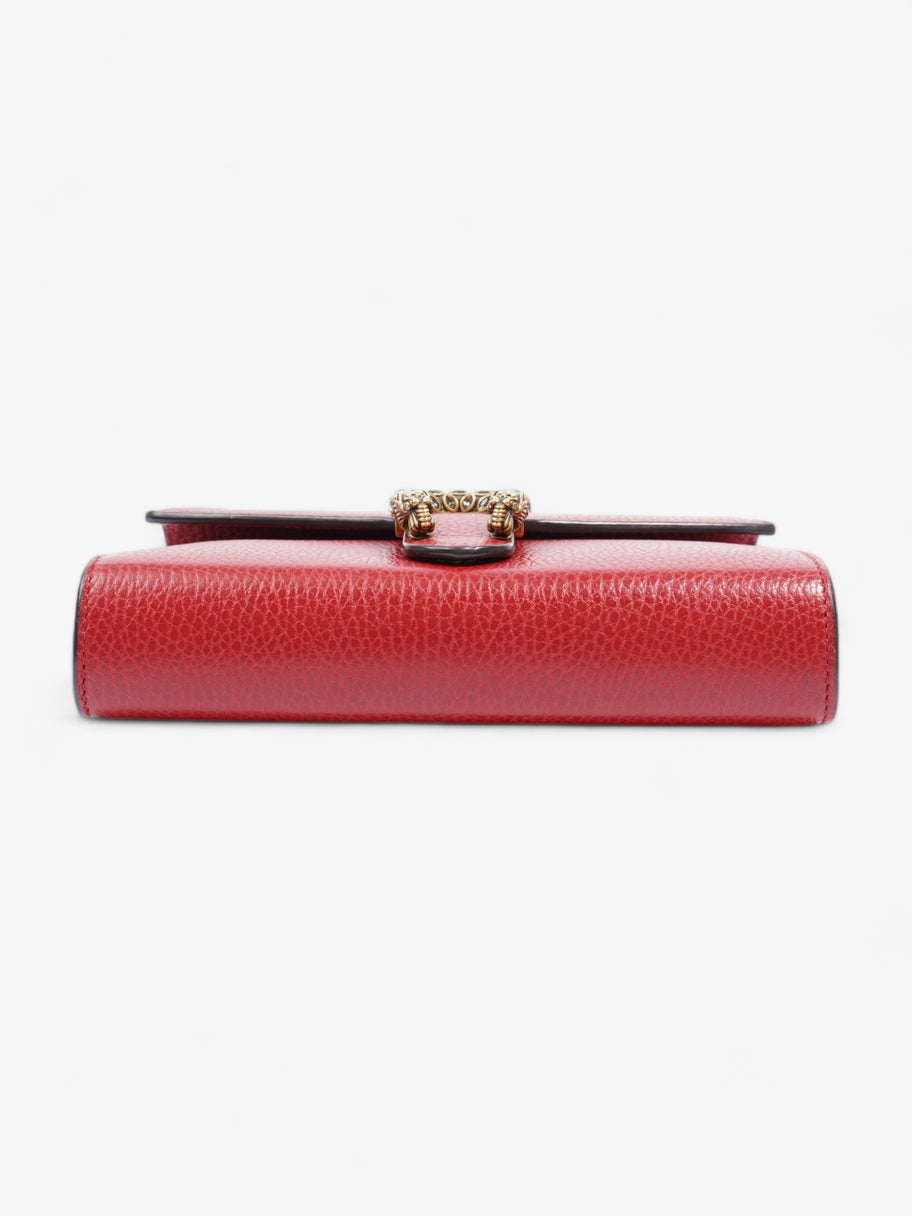 Dionysus Chain Wallet  Red Leather Image 6