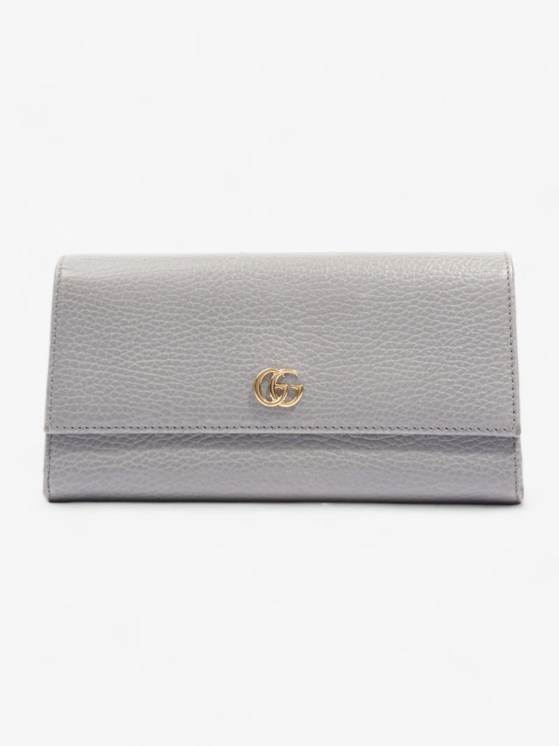  Marmont Long Wallet Grey Leather