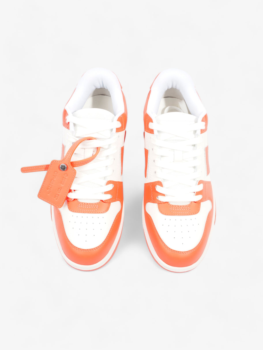 Out Of Office Sneakers Orange Fluorescent  Calfskin Leather EU 41 UK 7 Image 8