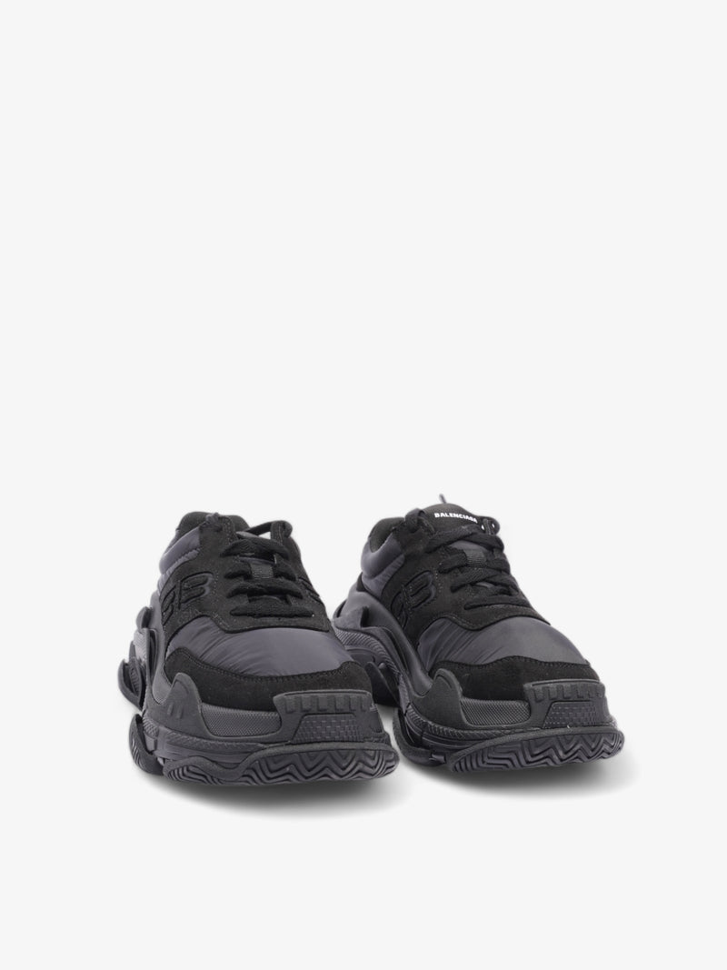  Triple S BB Sneakers Black Nylon EU 37 UK 4