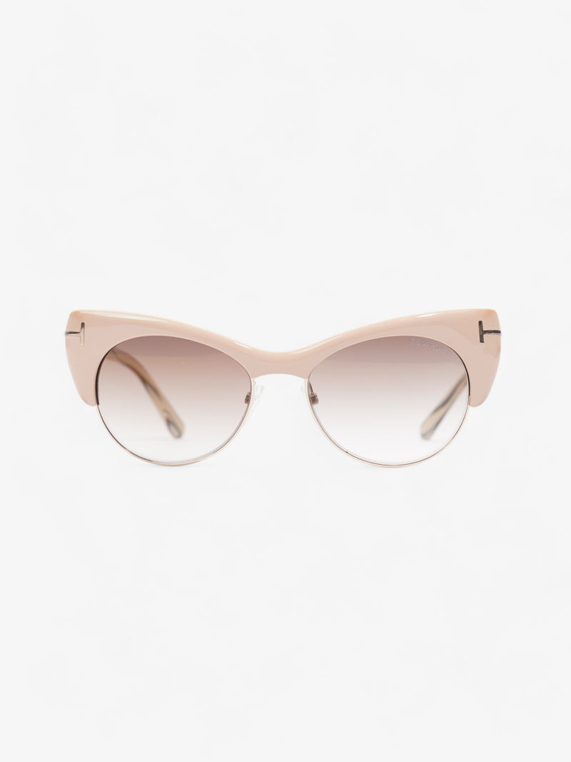  Lola Sunglasses Pink / Cream Acetate 140mm