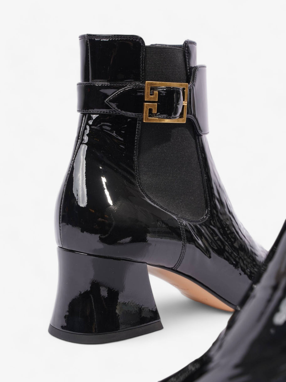 Paris Ankle Boot Black Patent Leather EU 38.5 UK 5.5 Image 9