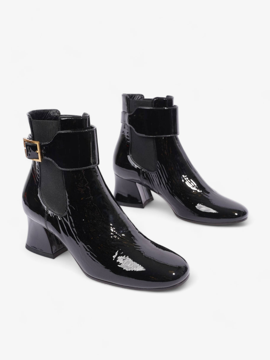 Paris Ankle Boot Black Patent Leather EU 38.5 UK 5.5 Image 3
