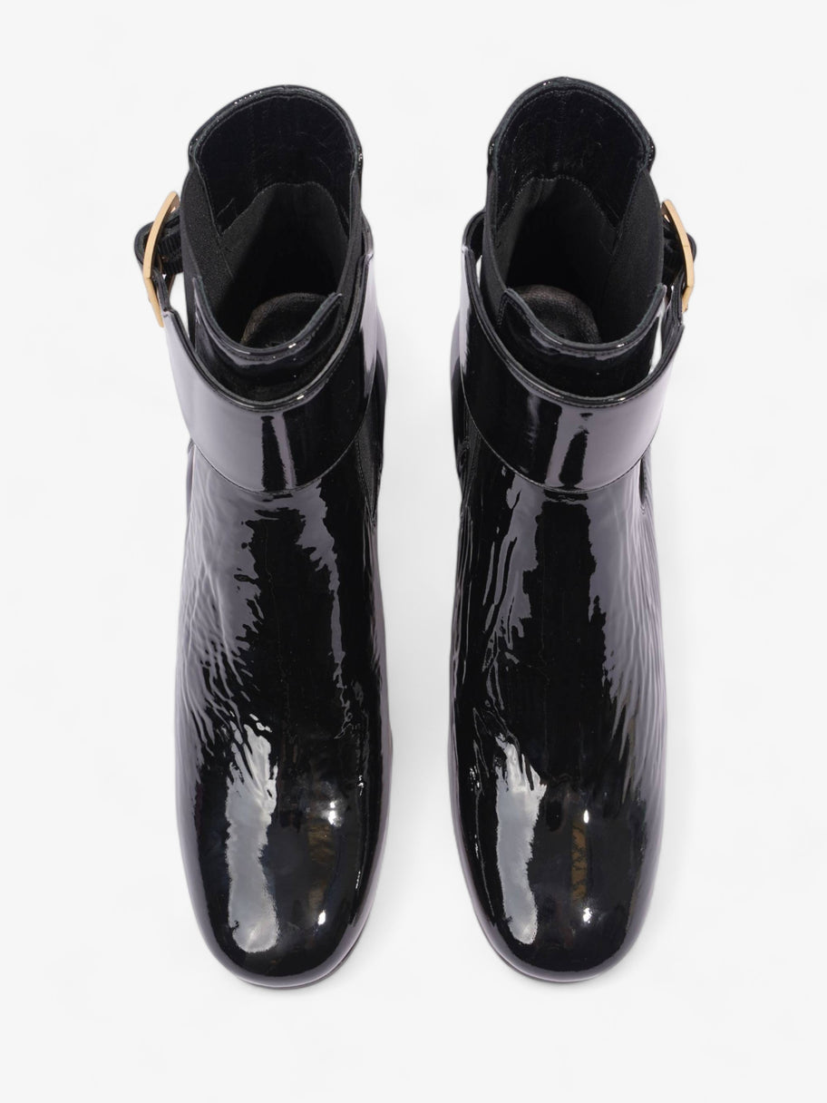 Paris Ankle Boot Black Patent Leather EU 38.5 UK 5.5 Image 8