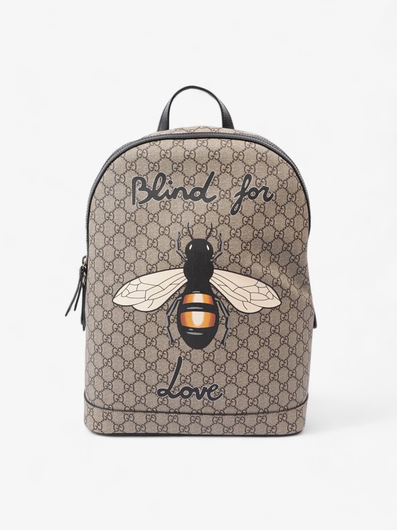  Blind For Love Beige And Ebony GG Supreme / Black Coated Canvas