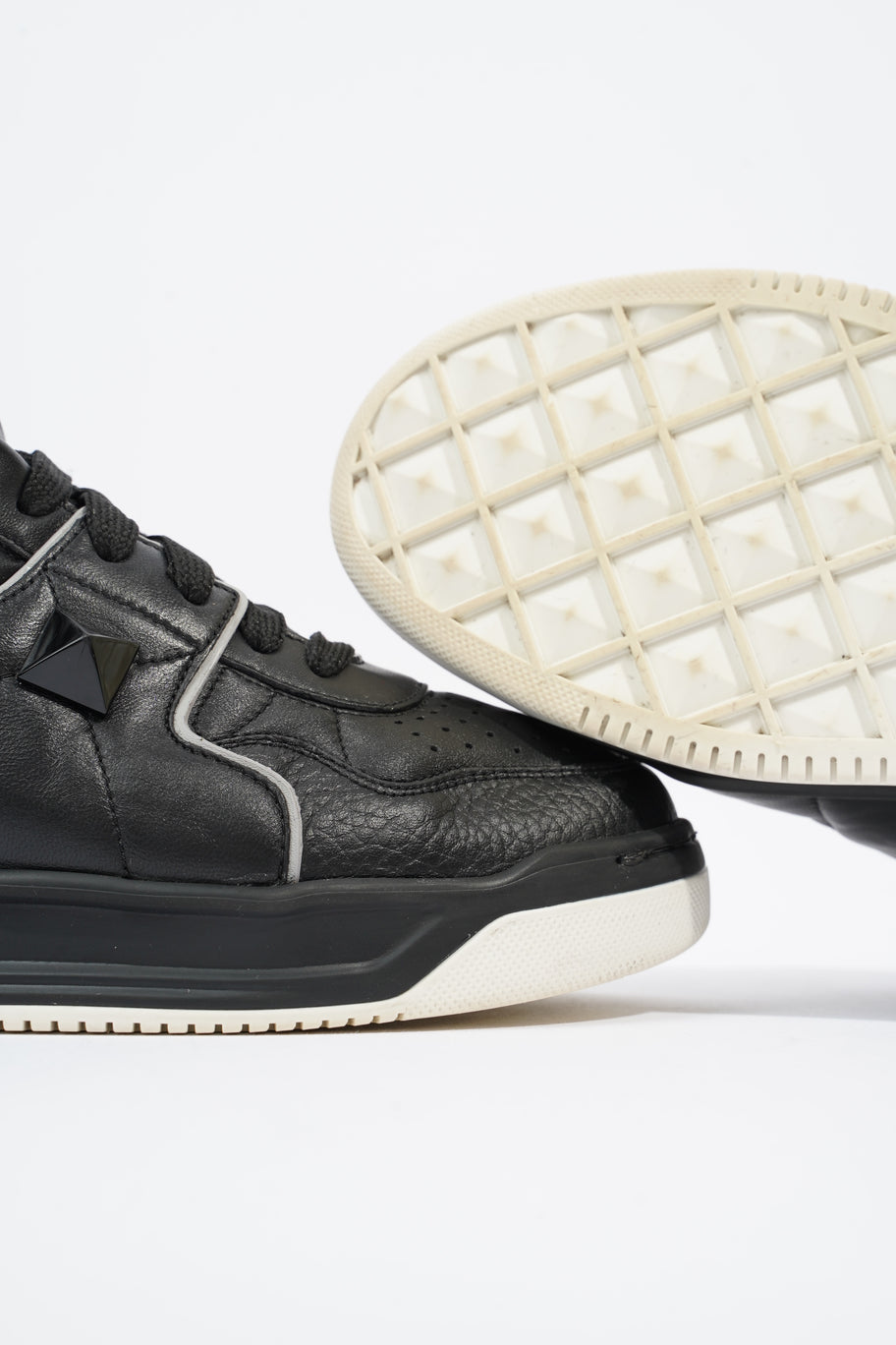 One Stud Sneakers Black / Grey Leather EU 40 UK 6 Image 10