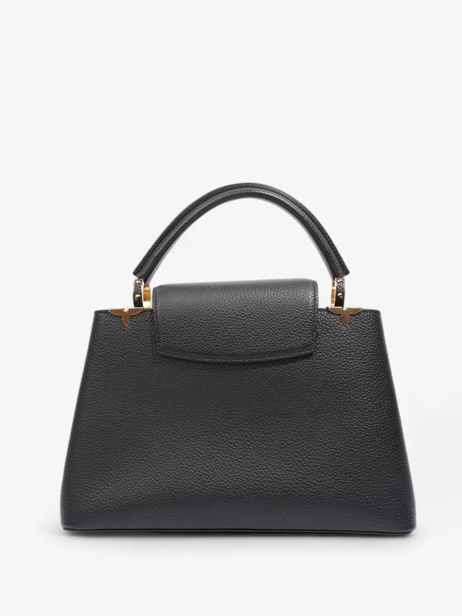 Capucines MM Black Taurillon Leather Image 5