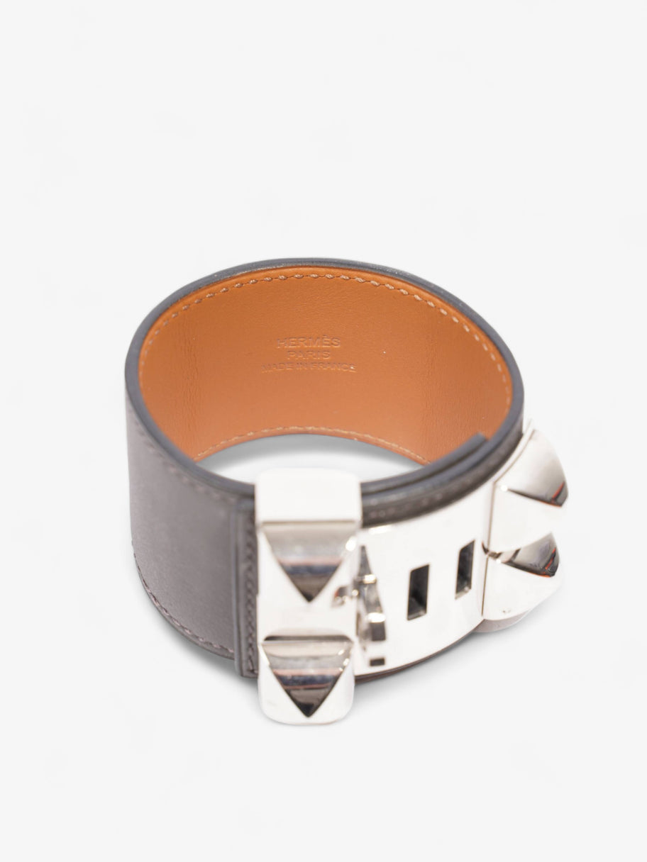 Collier De Chien Bracelet Black / Silver Leather Small Image 5