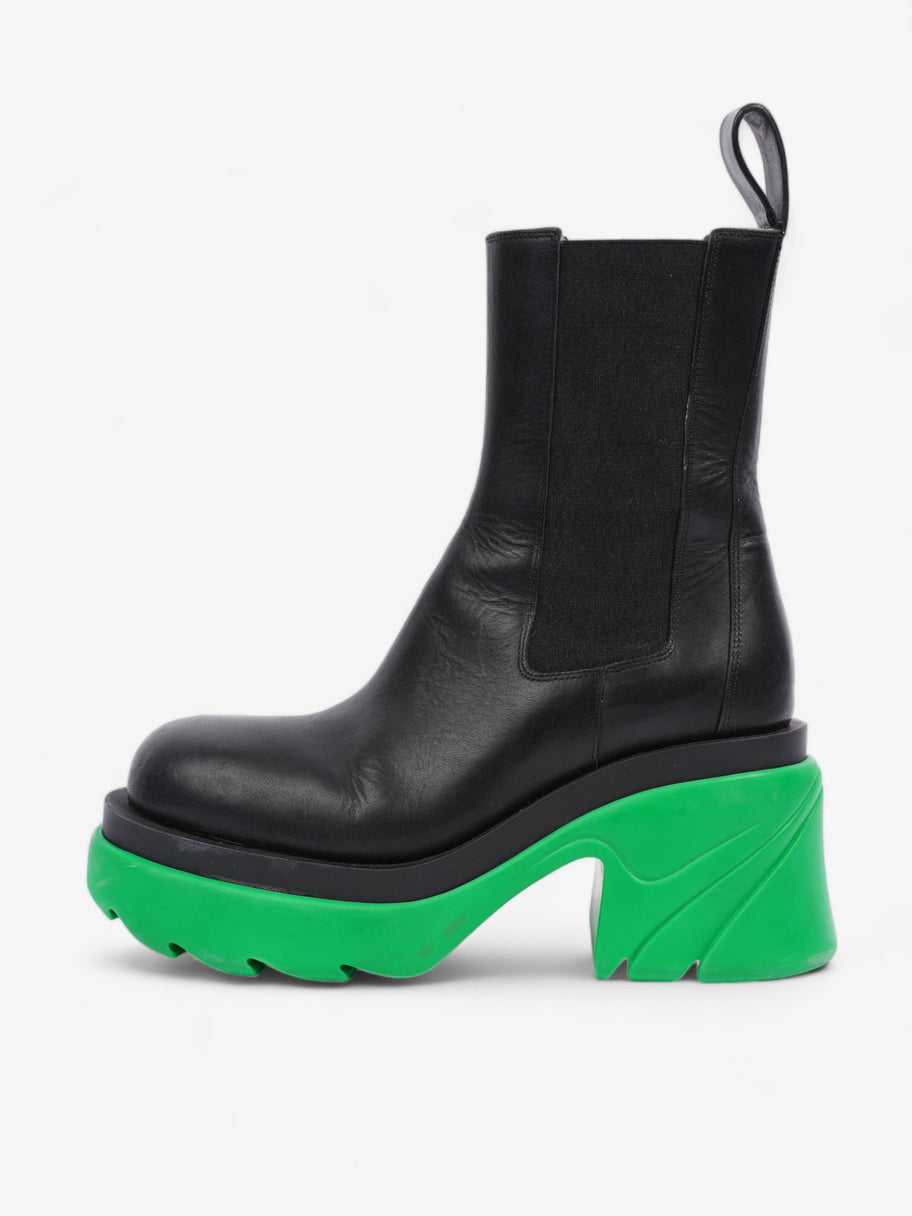 Flash Boot Black / Green Leather EU 39.5 UK 6.5 Image 5