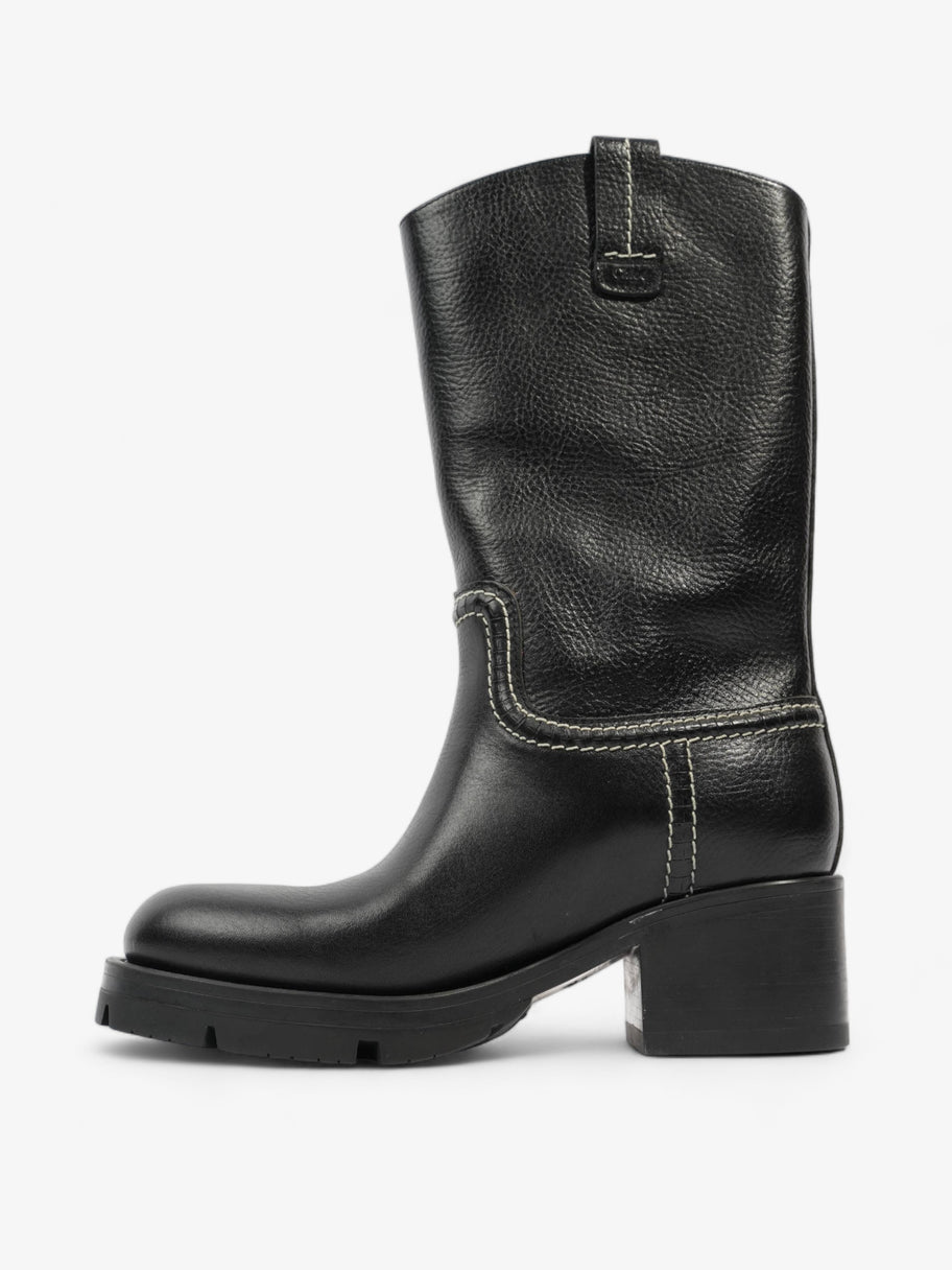 Neva Boots Black Leather EU 39 UK 6 Image 3