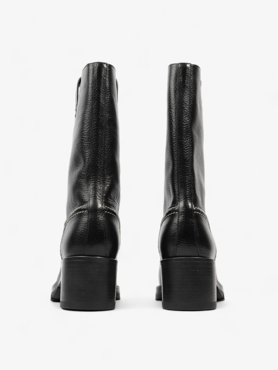 Neva Boots Black Leather EU 39 UK 6 Image 6
