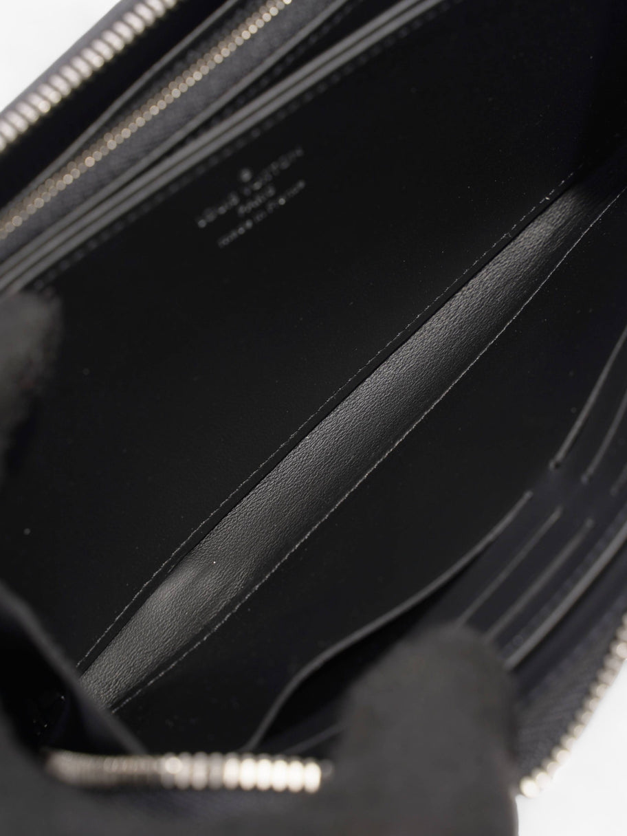 Zippy Wallet Black Monogram Leather Image 11