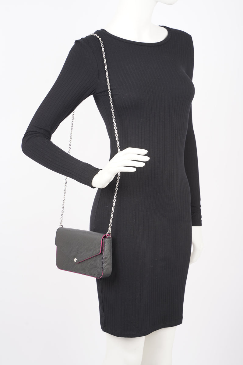 Louis Vuitton Black Felicie Pochette - $1450 (10% Off Retail) - From Lee